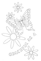 Graceful as a butterfly