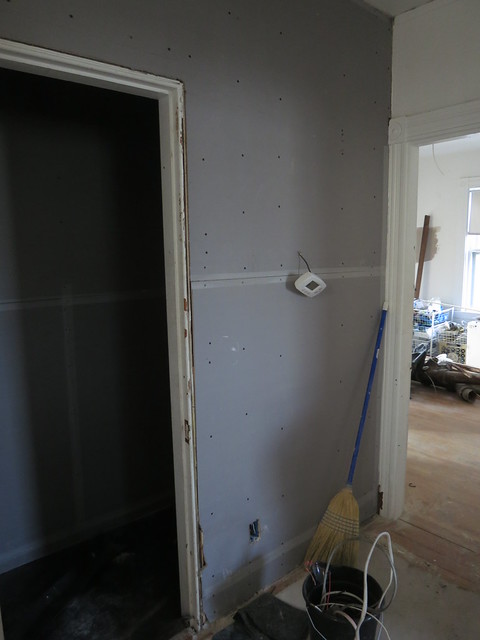 blueboard in hallway